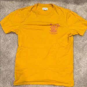 Banks Journal Men's Yellow Graphic Short Sleeve Tee